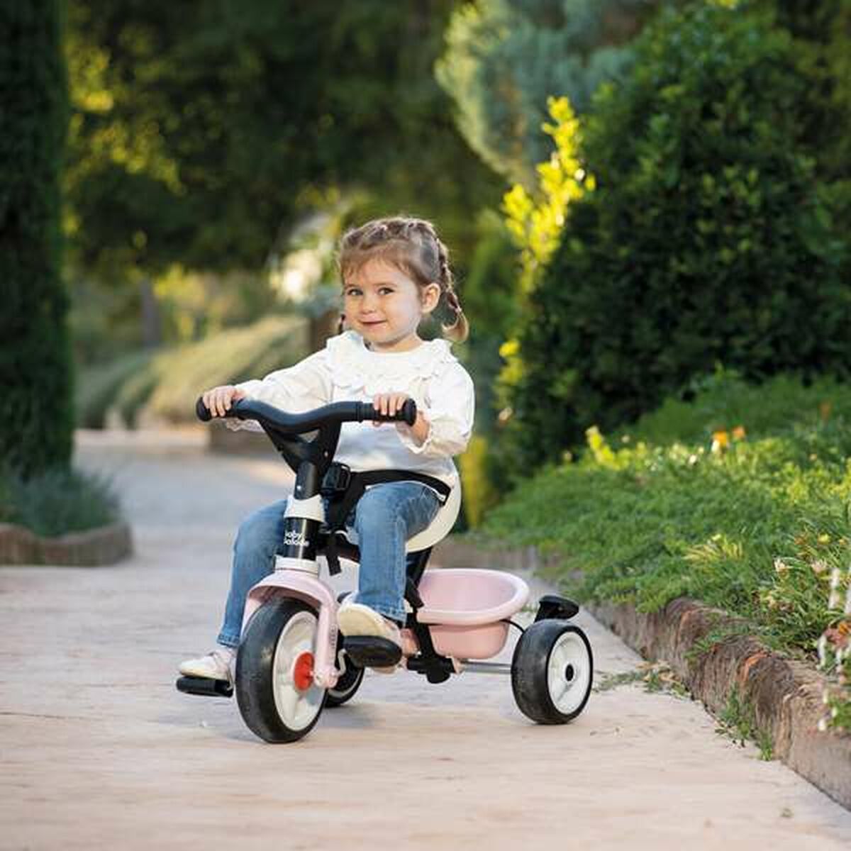 Trehjuling Smoby Metallic-Leksaker och spel, Sport och utomhus-Smoby-peaceofhome.se