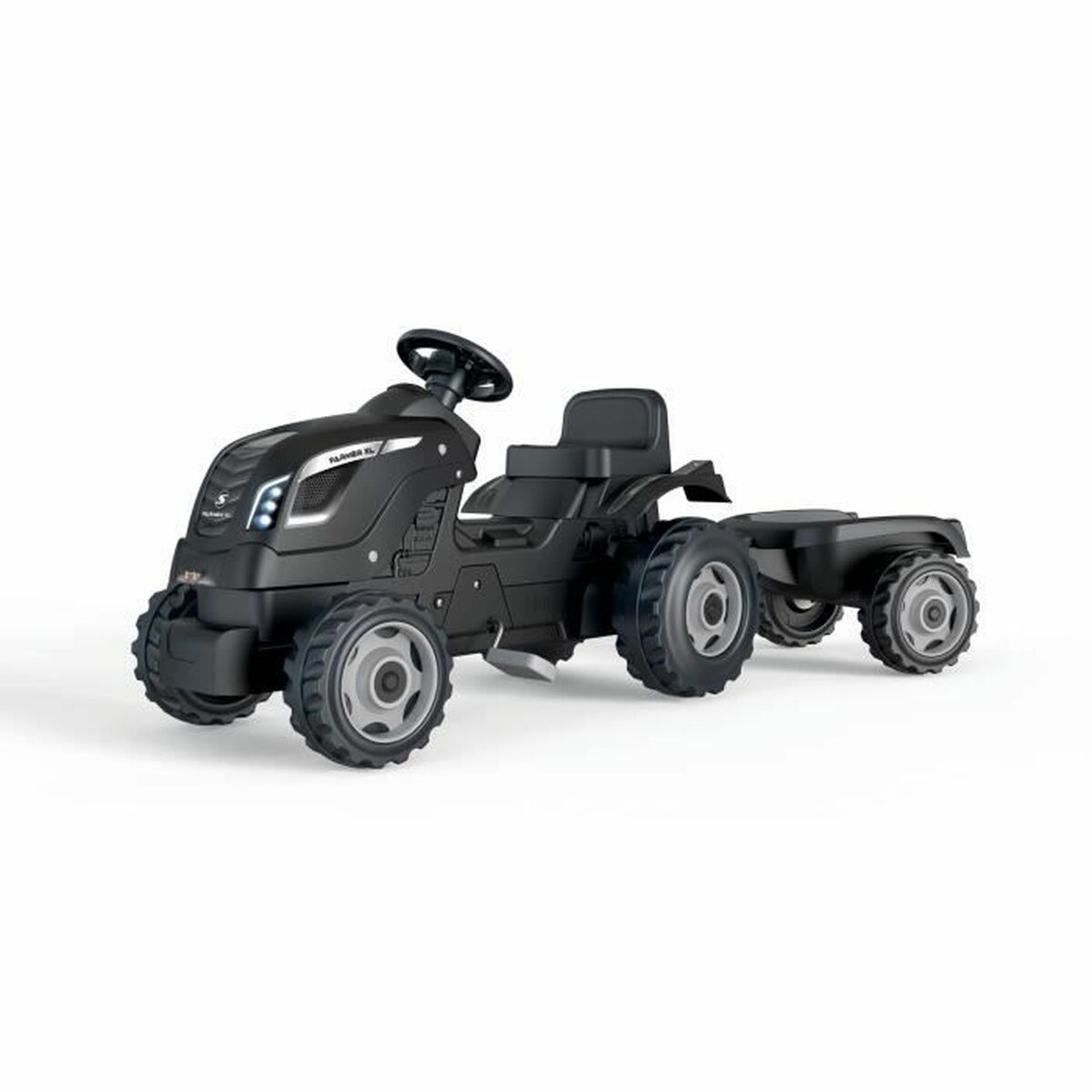 Trehjuling Smoby Släp Traktor-Leksaker och spel, Sport och utomhus-Smoby-peaceofhome.se