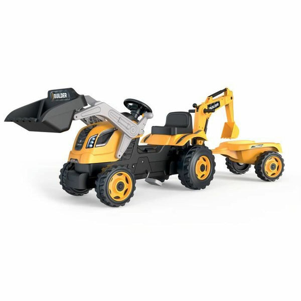 Trehjuling Smoby Släp Traktor-Leksaker och spel, Sport och utomhus-Smoby-peaceofhome.se