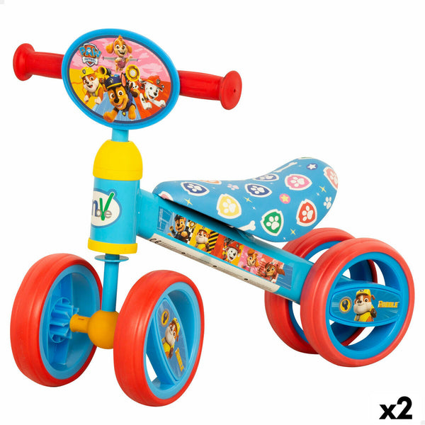 Trehjuling The Paw Patrol 47 x 37 x 25 cm (2 antal)-Leksaker och spel, Sport och utomhus-The Paw Patrol-peaceofhome.se