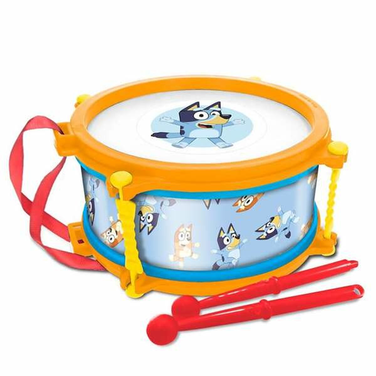 Trumma Bluey Plast-Leksaker och spel, Barns Musikinstrument-Bluey-peaceofhome.se