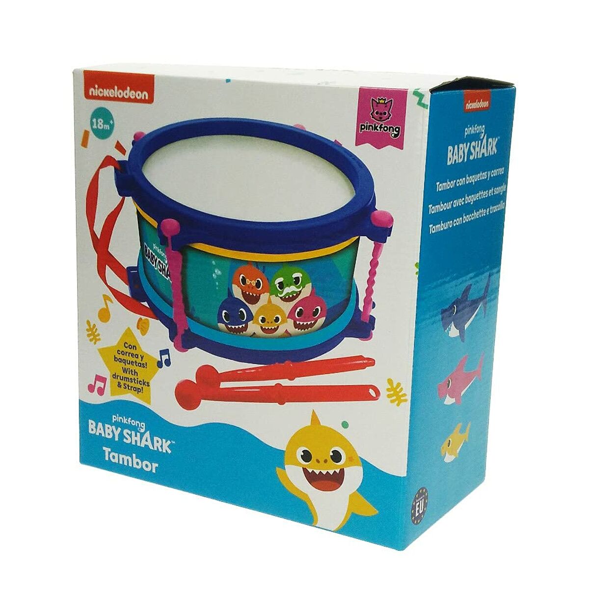 Trumma Reig Baby Shark Leksak-Leksaker och spel, Barns Musikinstrument-Reig-peaceofhome.se