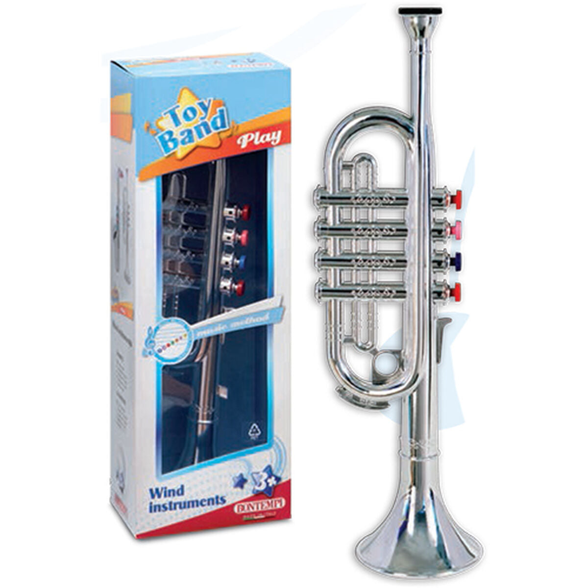 Trumpet Bontempi 37 x 13,5 x 9 cm Trumpet-Leksaker och spel, Barns Musikinstrument-Bontempi-peaceofhome.se