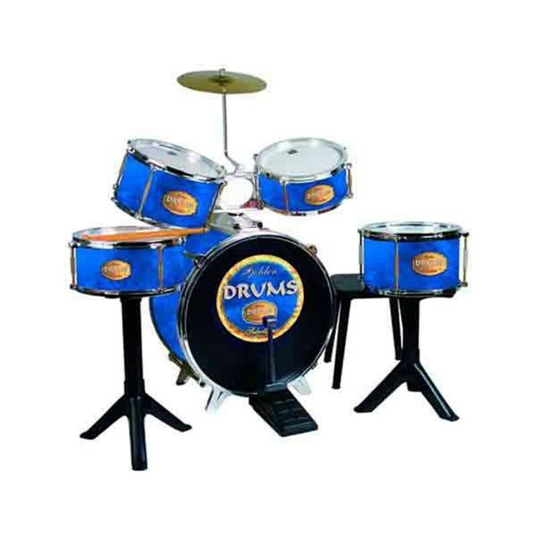 Trumset Golden Drums Reig 75 x 68 x 54 cm Plast (75 x 68 x 54 cm)-Leksaker och spel, Barns Musikinstrument-Reig-peaceofhome.se