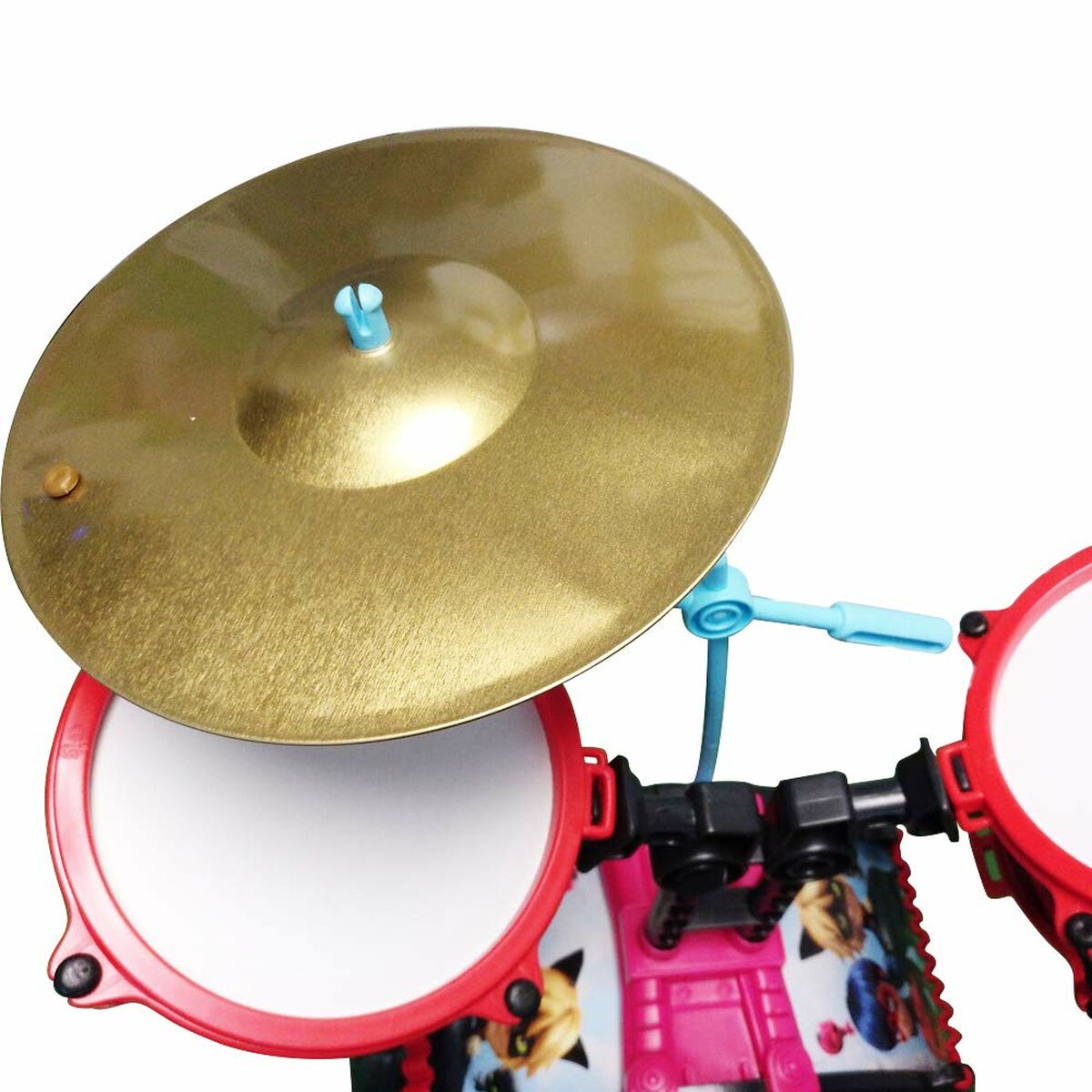 Trumset Lady Bug Plast-Leksaker och spel, Barns Musikinstrument-Lady Bug-peaceofhome.se