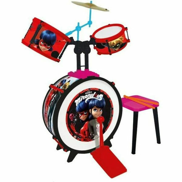 Trumset Lady Bug Plast-Leksaker och spel, Barns Musikinstrument-Lady Bug-peaceofhome.se