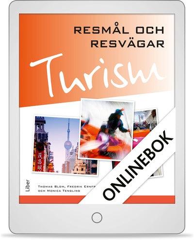 Turism - Resmål och resvägar Onlinebok (12 mån)-Digitala böcker-Liber-peaceofhome.se