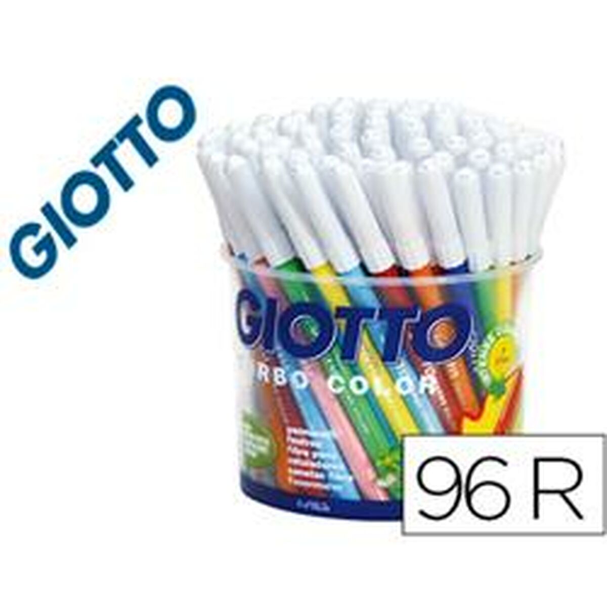 Tuschpennor Giotto F521500 (96 Delar)-Kontor och Kontorsmaterial, Kulspetspennor, pennor och skrivverktyg-Giotto-peaceofhome.se
