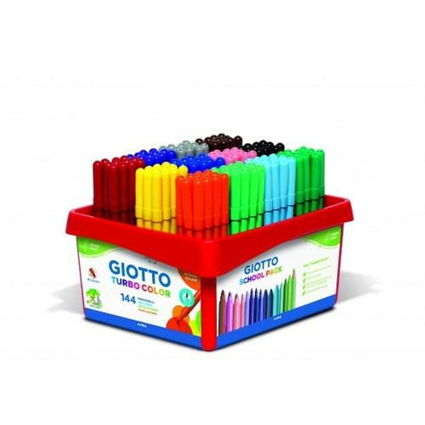 Tuschpennor Giotto TURBO COLOR SCHOOLPACK-Kontor och Kontorsmaterial, konst och hantverk-Giotto-peaceofhome.se