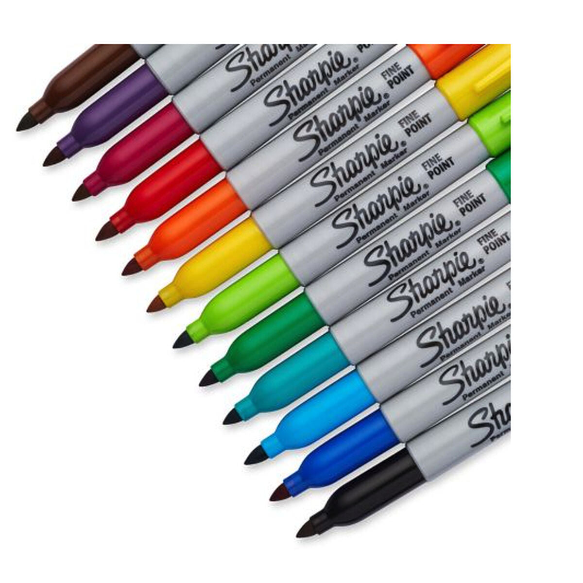 Tuschpennor Sharpie 2061129 Multicolour Permanent 28 Delar-Kontor och Kontorsmaterial, Kulspetspennor, pennor och skrivverktyg-Sharpie-peaceofhome.se