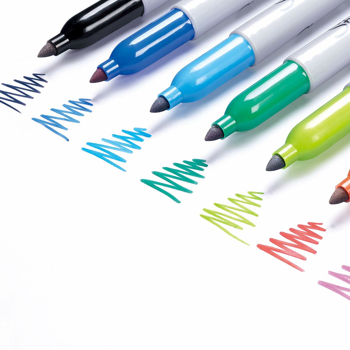 Tuschpennor Sharpie Cosmic 24 Delar Permanent Multicolour-Kontor och Kontorsmaterial, Kulspetspennor, pennor och skrivverktyg-Sharpie-peaceofhome.se