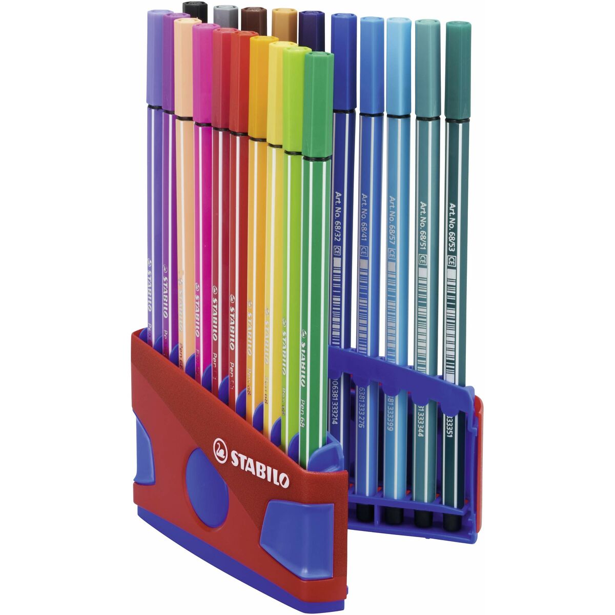 Tuschpennor Stabilo Pen 68 Mini Multicolour-Kontor och Kontorsmaterial, Kulspetspennor, pennor och skrivverktyg-Stabilo-peaceofhome.se