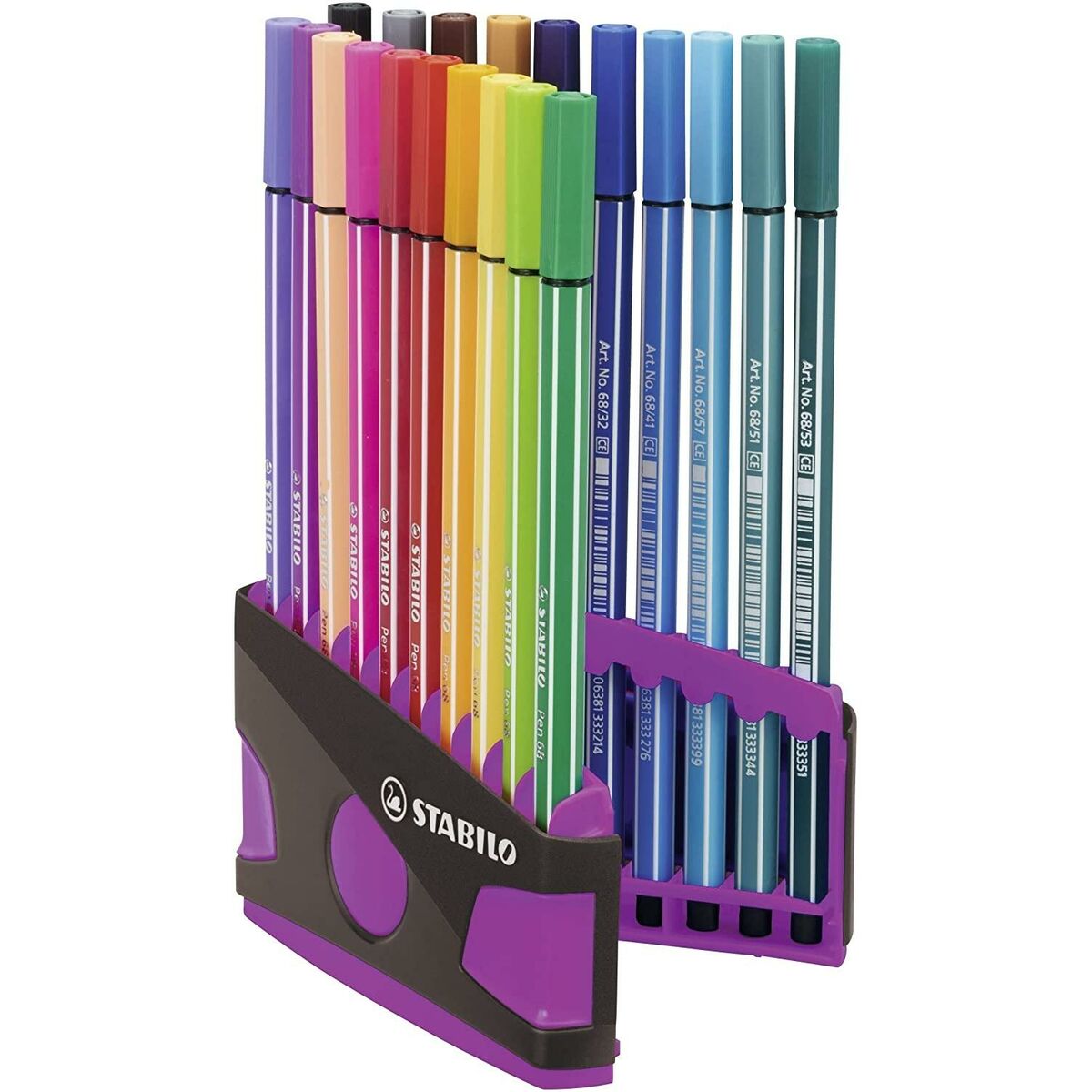 Tuschpennor Stabilo Pen 68 Multicolour-Kontor och Kontorsmaterial, Kulspetspennor, pennor och skrivverktyg-Stabilo-peaceofhome.se