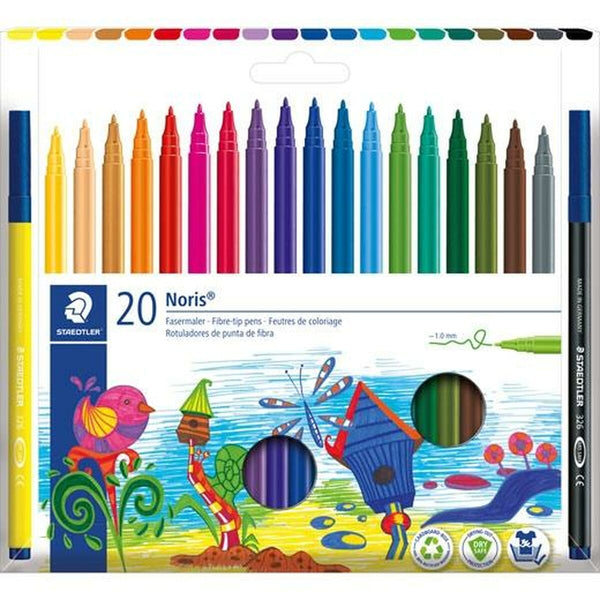 Tuschpennor Staedtler 326 C20-Kontor och Kontorsmaterial, Kulspetspennor, pennor och skrivverktyg-Staedtler-peaceofhome.se