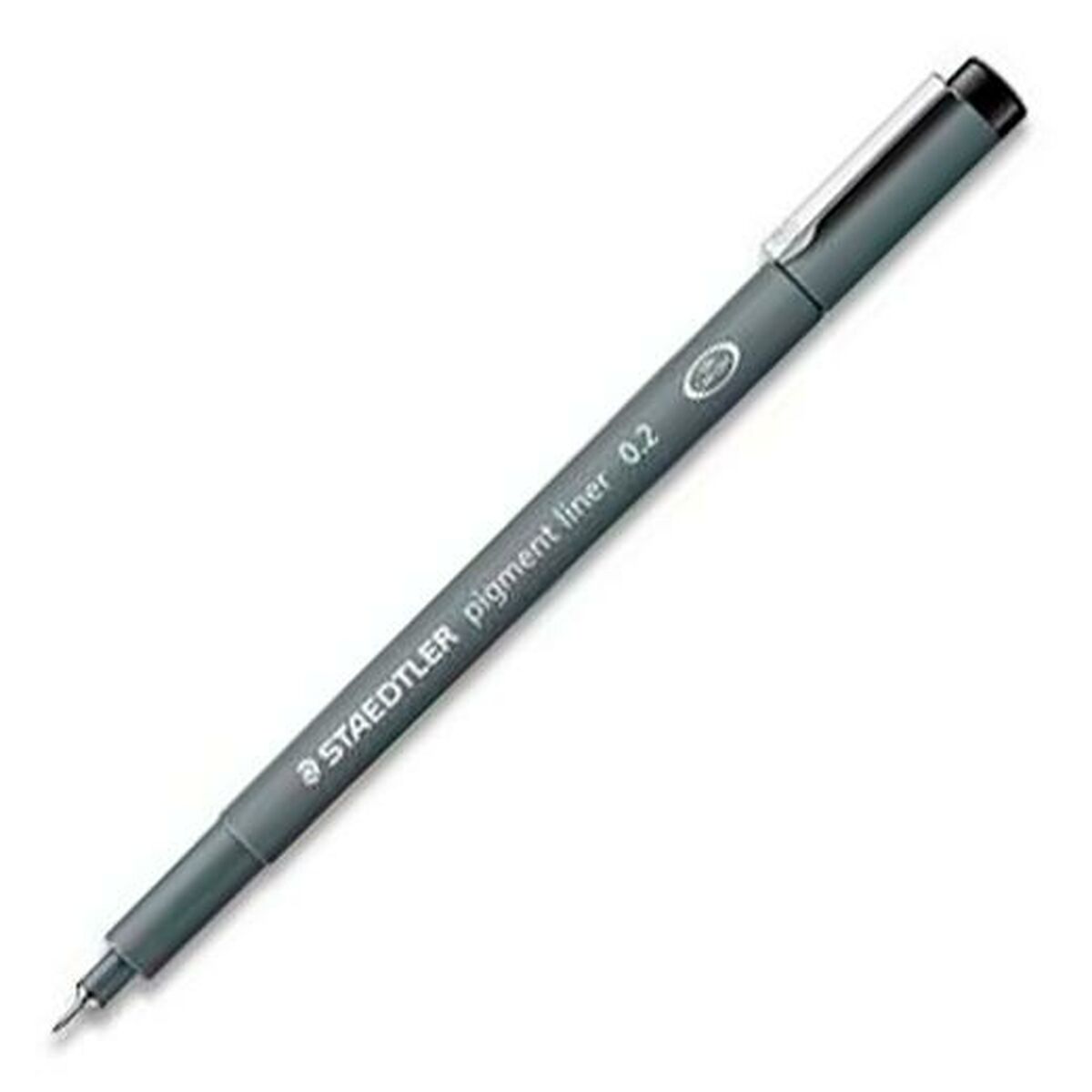 Tuschpennor Staedtler Pigment Line Svart (10 antal)-Kontor och Kontorsmaterial, Kulspetspennor, pennor och skrivverktyg-Staedtler-peaceofhome.se