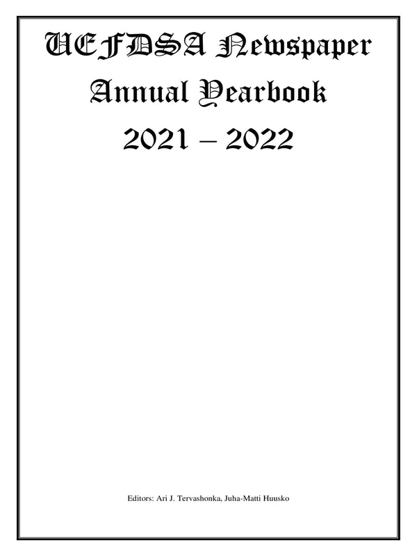 UEF DSA Newspaper Annual yearbook 2021-2022 – E-bok – Laddas ner-Digitala böcker-Axiell-peaceofhome.se