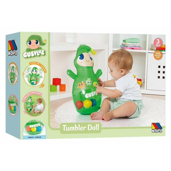 Uppblåsbar docka Moltó 43 x 27 cm-Leksaker och spel, Dockor och tillbehör-Moltó-peaceofhome.se