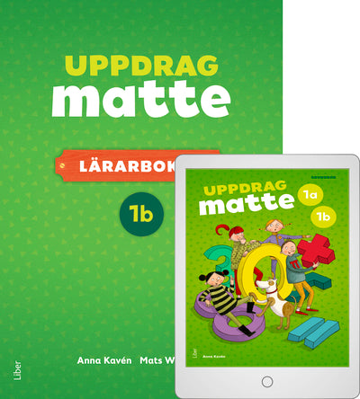 Uppdrag Matte 1B Lärarbok med Lärarwebb-Digitala böcker-Liber-peaceofhome.se