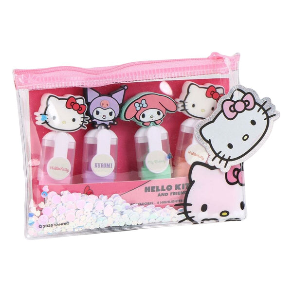 Uppsättning av markörer Hello Kitty Multicolour 5 Delar-Kontor och Kontorsmaterial, Kulspetspennor, pennor och skrivverktyg-Hello Kitty-peaceofhome.se
