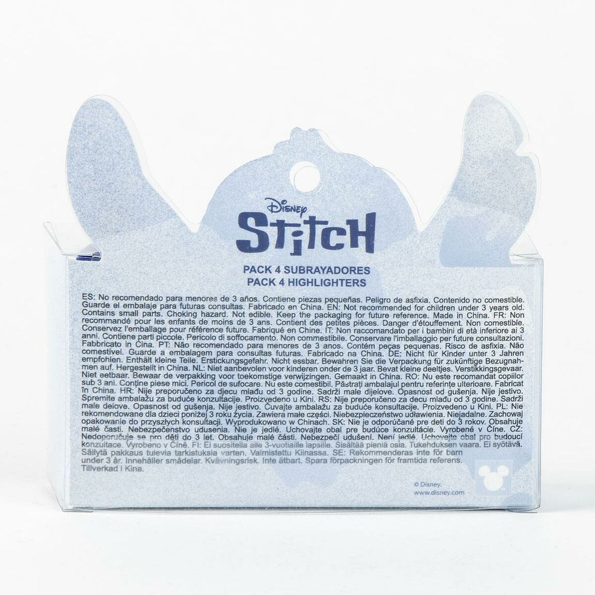 Uppsättning av markörer Stitch Blå 5 Delar-Kontor och Kontorsmaterial, Kulspetspennor, pennor och skrivverktyg-Stitch-peaceofhome.se