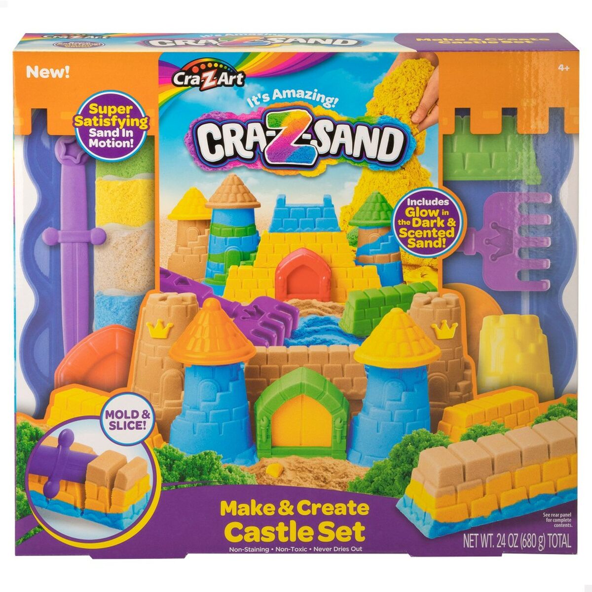 Uppsättning manuella aktiviteter Cra-Z-Art Cra-Z-Sand Castle-Leksaker och spel, Kreativa aktiviteter-Cra-Z-Art-peaceofhome.se