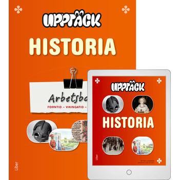 Upptäck Historia Arbetsbok 1 med Digitalt Övningsmaterial-Digitala böcker-Liber-peaceofhome.se