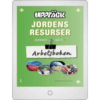 Upptäck Jordens resurser Digitalt Övningsmaterial (elevlicens)-Digitala böcker-Liber-peaceofhome.se