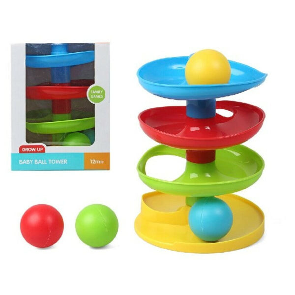 Utbildningsspel Baby Ball Tower (21 x 16 cm)-Leksaker och spel, Spel och tillbehör-BigBuy Fun-peaceofhome.se