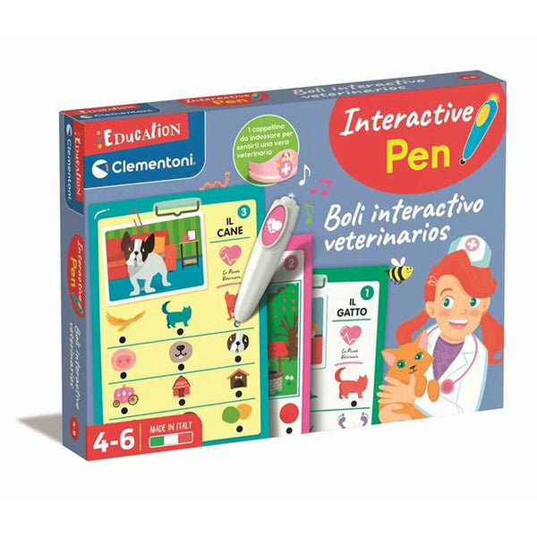 Utbildningsspel Clementoni 34,4 x 25,4 x 4,6 cm Veterinär djur-Leksaker och spel, Spel och tillbehör-Clementoni-peaceofhome.se