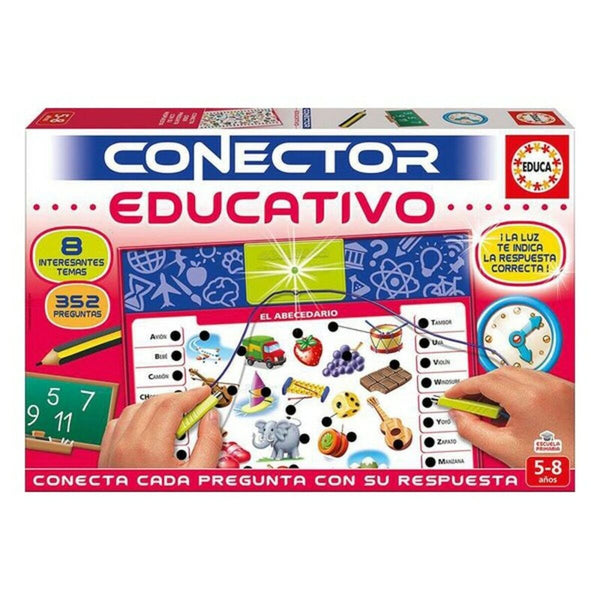 Utbildningsspel Conector Educa 17203 (ES)-Leksaker och spel, Spel och tillbehör-Educa-peaceofhome.se