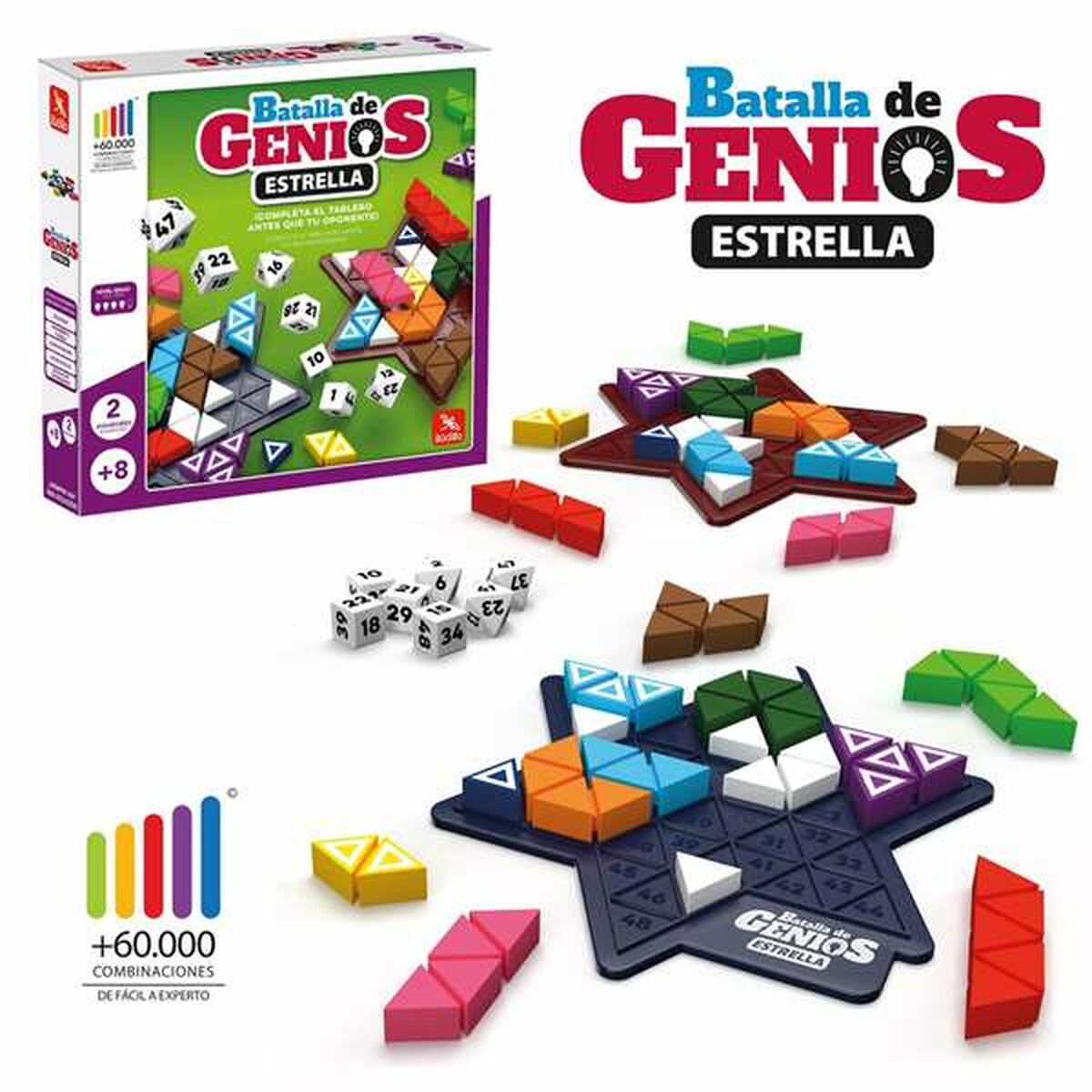 Utbildningsspel Estrella Batalla de Genios-Leksaker och spel, Spel och tillbehör-Estrella-peaceofhome.se