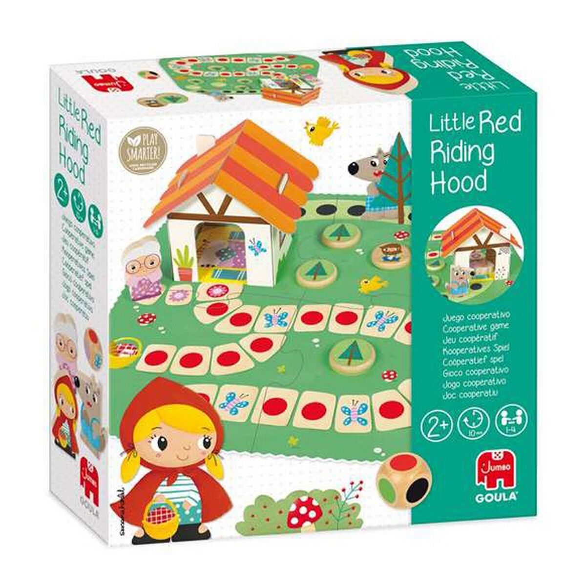 Utbildningsspel Goula Little Red Ridding Hood 9 Delar-Leksaker och spel, Spel och tillbehör-Goula-peaceofhome.se