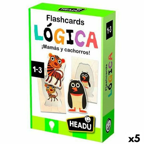 Utbildningsspel HEADU Flashcards Logic (5 antal)-Leksaker och spel, Spel och tillbehör-HEADU-peaceofhome.se