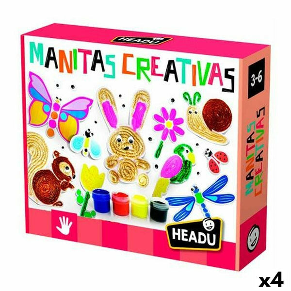 Utbildningsspel HEADU HANDMADE CREATIONS (4 antal)-Leksaker och spel, Spel och tillbehör-HEADU-peaceofhome.se
