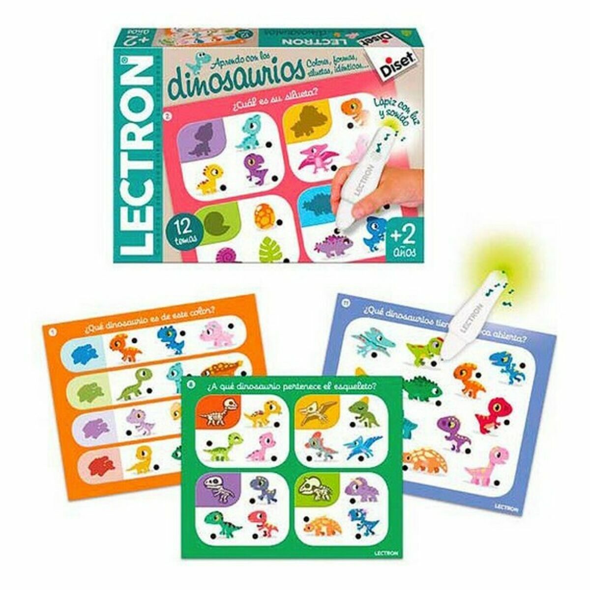 Utbildningsspel Lectron Diset 63883-Leksaker och spel, Spel och tillbehör-Diset-peaceofhome.se
