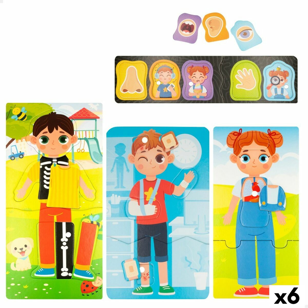 Utbildningsspel Lisciani Baby Doctor 22,5 x 0,5 x 47,5 cm (6 antal)-Leksaker och spel, Spel och tillbehör-Lisciani-peaceofhome.se