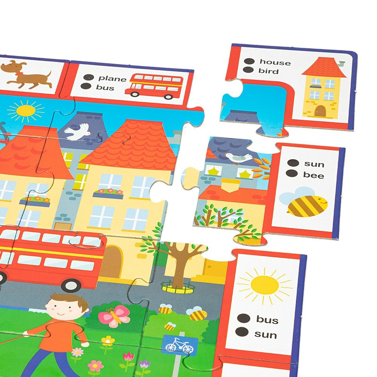 Utbildningsspel Lisciani Giochi Carotina Baby Happy English 4,5 x 14,5 x 3 cm Elektronik Pussel (6 antal)-Leksaker och spel, Spel och tillbehör-Lisciani Giochi-peaceofhome.se
