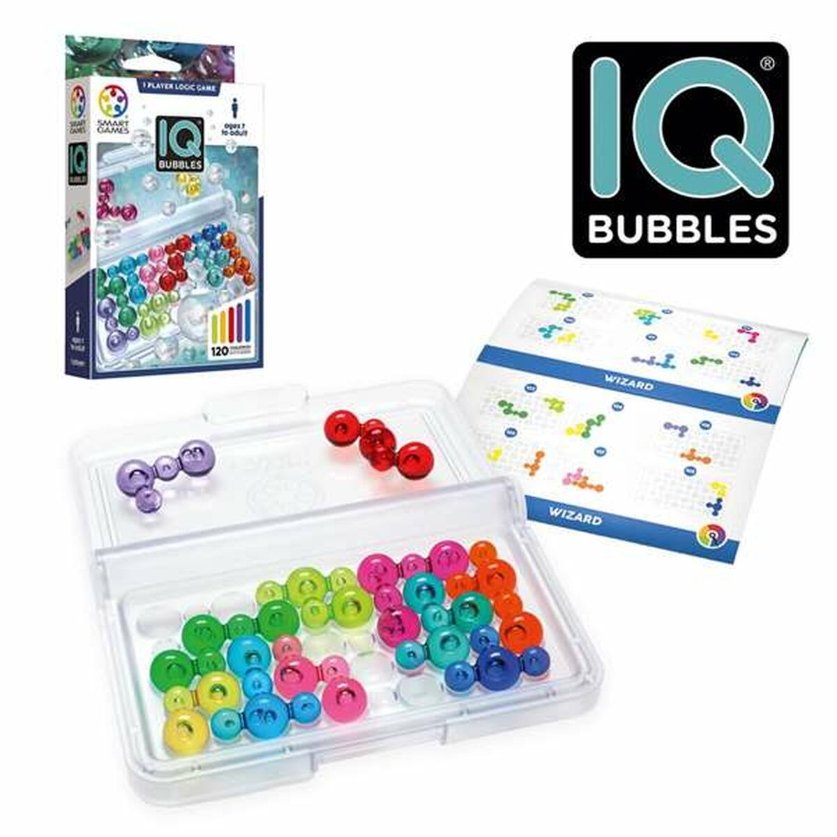 Utbildningsspel Lúdilo IQ Bubbles-Leksaker och spel, Spel och tillbehör-Lúdilo-peaceofhome.se