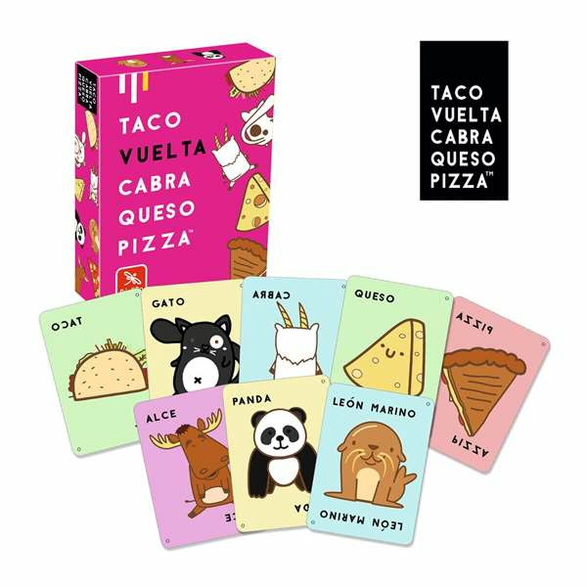 Utbildningsspel Lúdilo Taco, Vuelta, Cabra, Queso, Pizza-Leksaker och spel, Spel och tillbehör-Lúdilo-peaceofhome.se