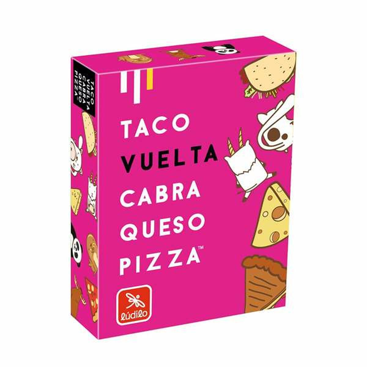 Utbildningsspel Lúdilo Taco, Vuelta, Cabra, Queso, Pizza-Leksaker och spel, Spel och tillbehör-Lúdilo-peaceofhome.se