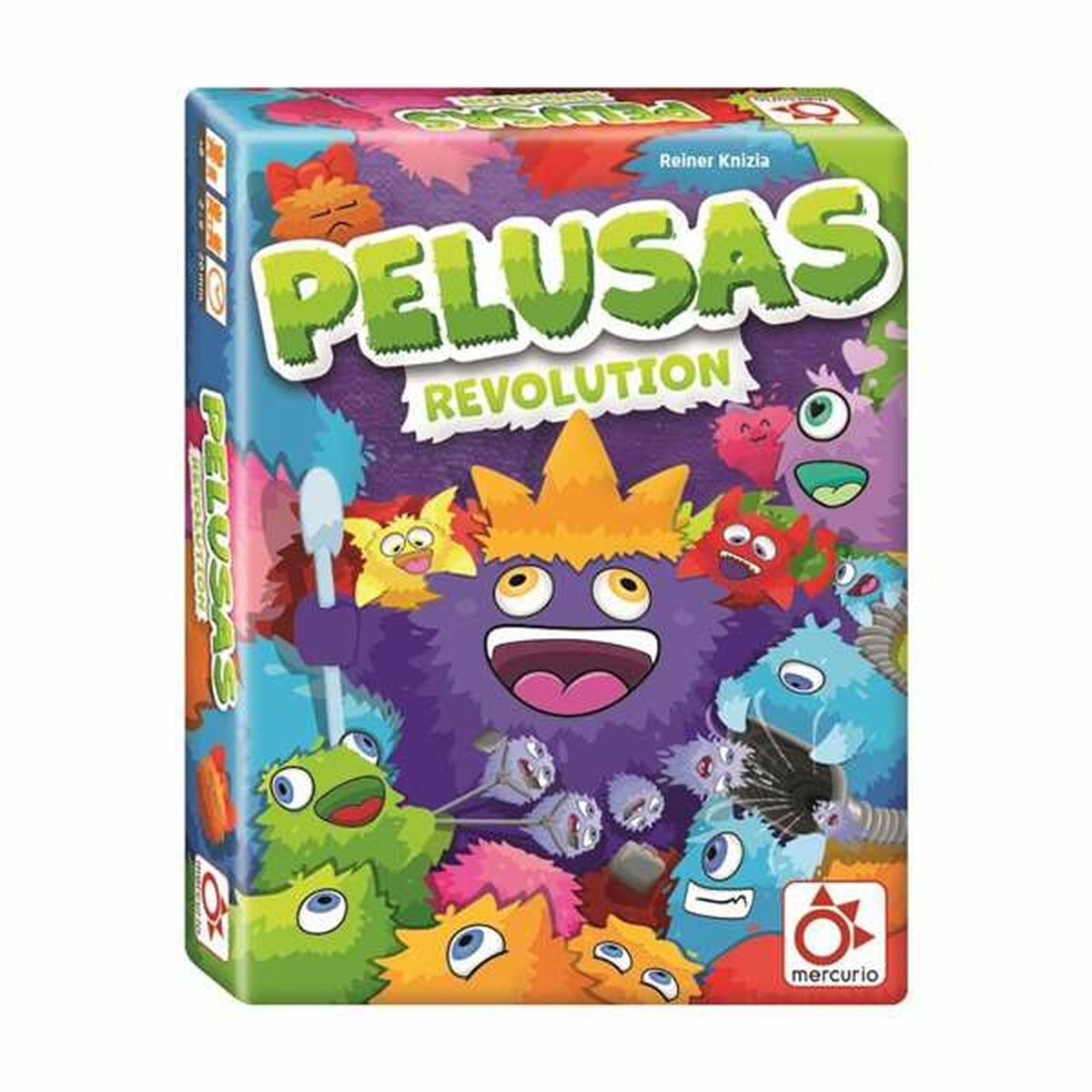 Utbildningsspel Mercurio Pelusas Revolution 9,5 x 12,5 x 2,5 cm-Leksaker och spel, Spel och tillbehör-Mercurio-peaceofhome.se