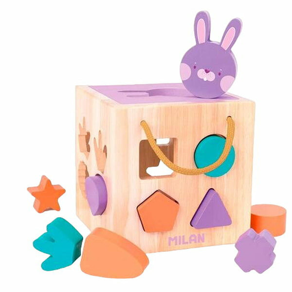 Utbildningsspel Milan Rabbit 17 Delar-Bebis, Leksaker för småbarn-Milan-peaceofhome.se