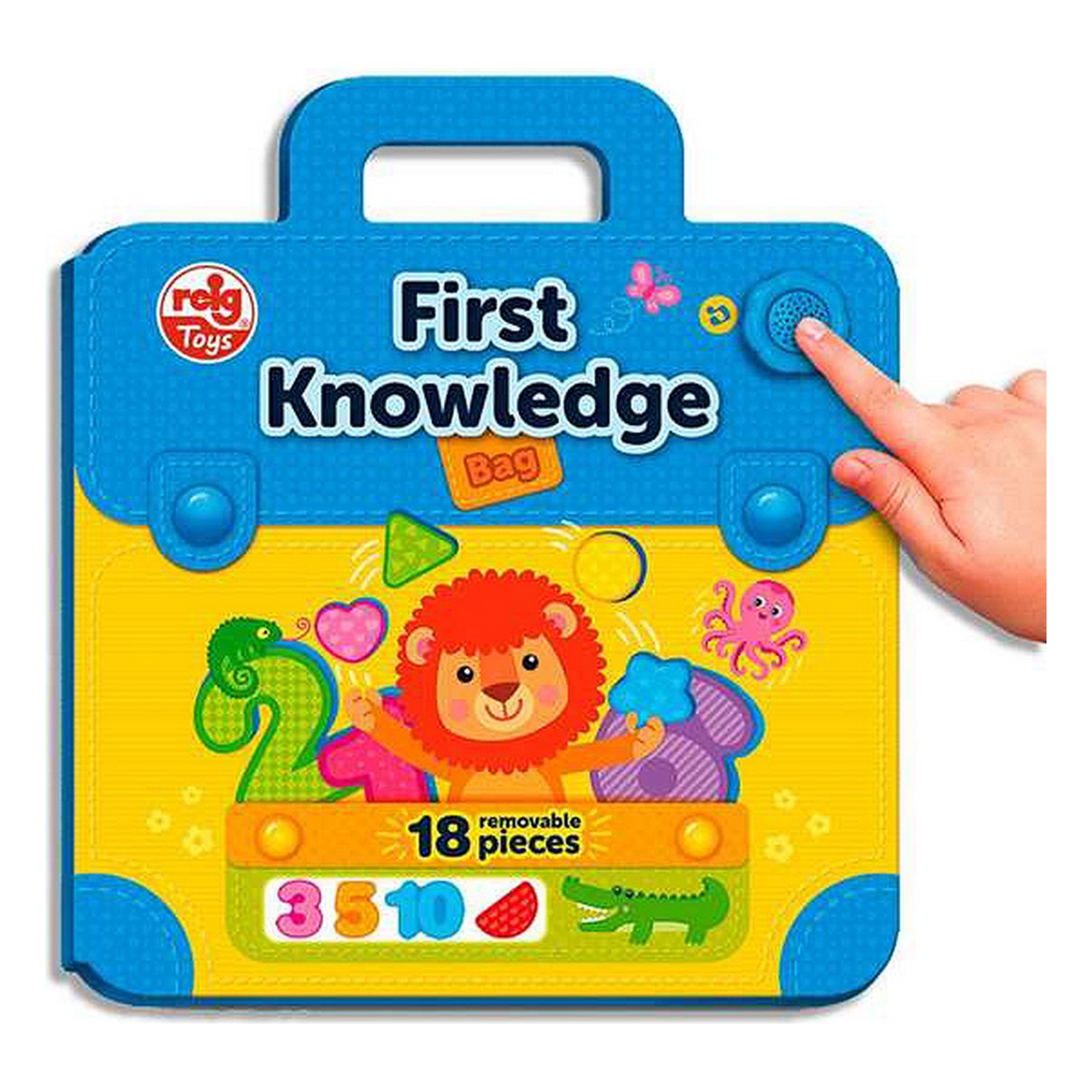 Utbildningsspel Reig Väska Siffror 18 Delar Alfabet-Bebis, Leksaker för småbarn-Reig-peaceofhome.se