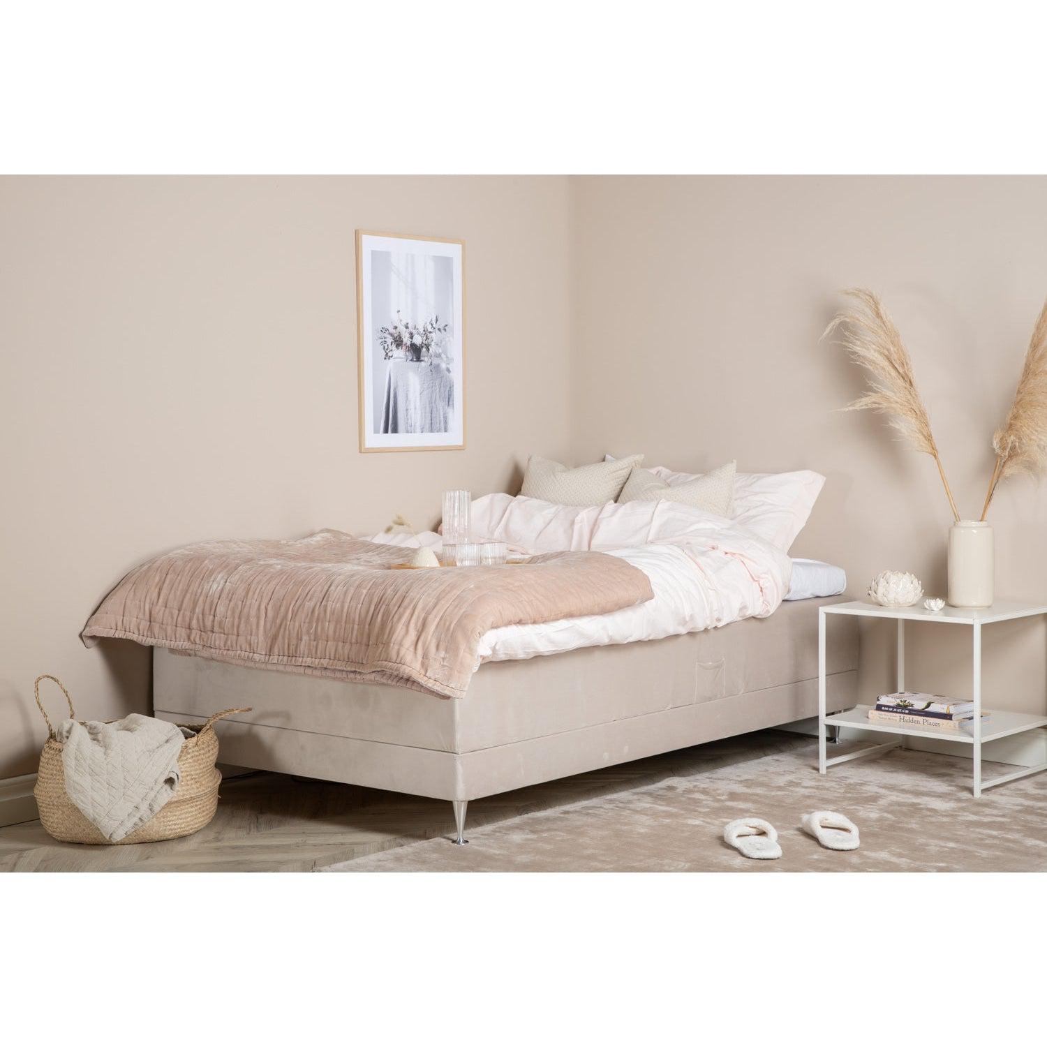 VANSBRO Ställbar Enkelsäng 120x200 cm + FURUVIK Sänggavel 120 cm-Sängpaket-Venture Home-peaceofhome.se