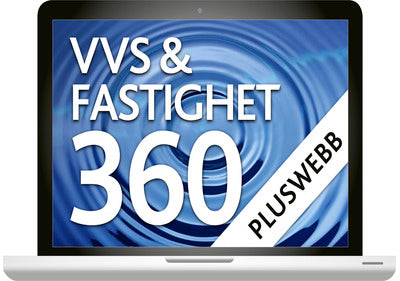 VVS och Fastighet 360 Digitalt paket Elevlicens-Digitala böcker-Liber-peaceofhome.se