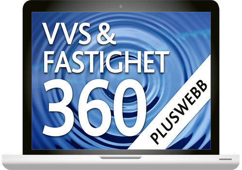 VVS och Fastighet 360 Elevlicens Pluswebb-Digitala böcker-Liber-peaceofhome.se