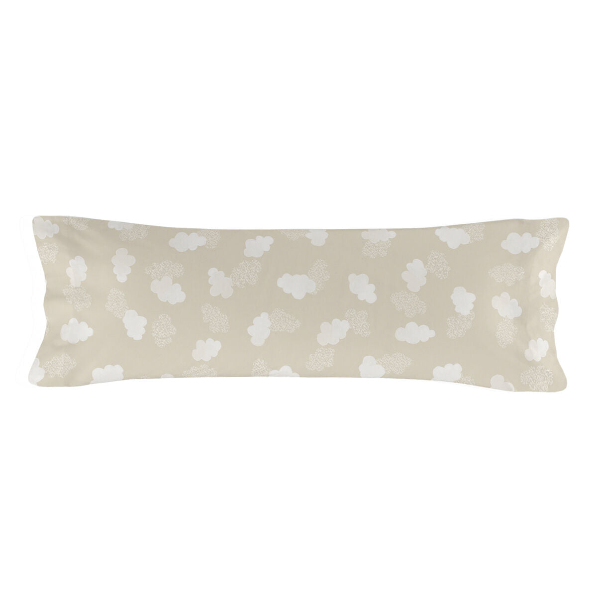Vadderat täcke HappyFriday Basic Clouds Beige 105 x 200 cm-Hem och matlagning, Mjuk inredning-HappyFriday-peaceofhome.se