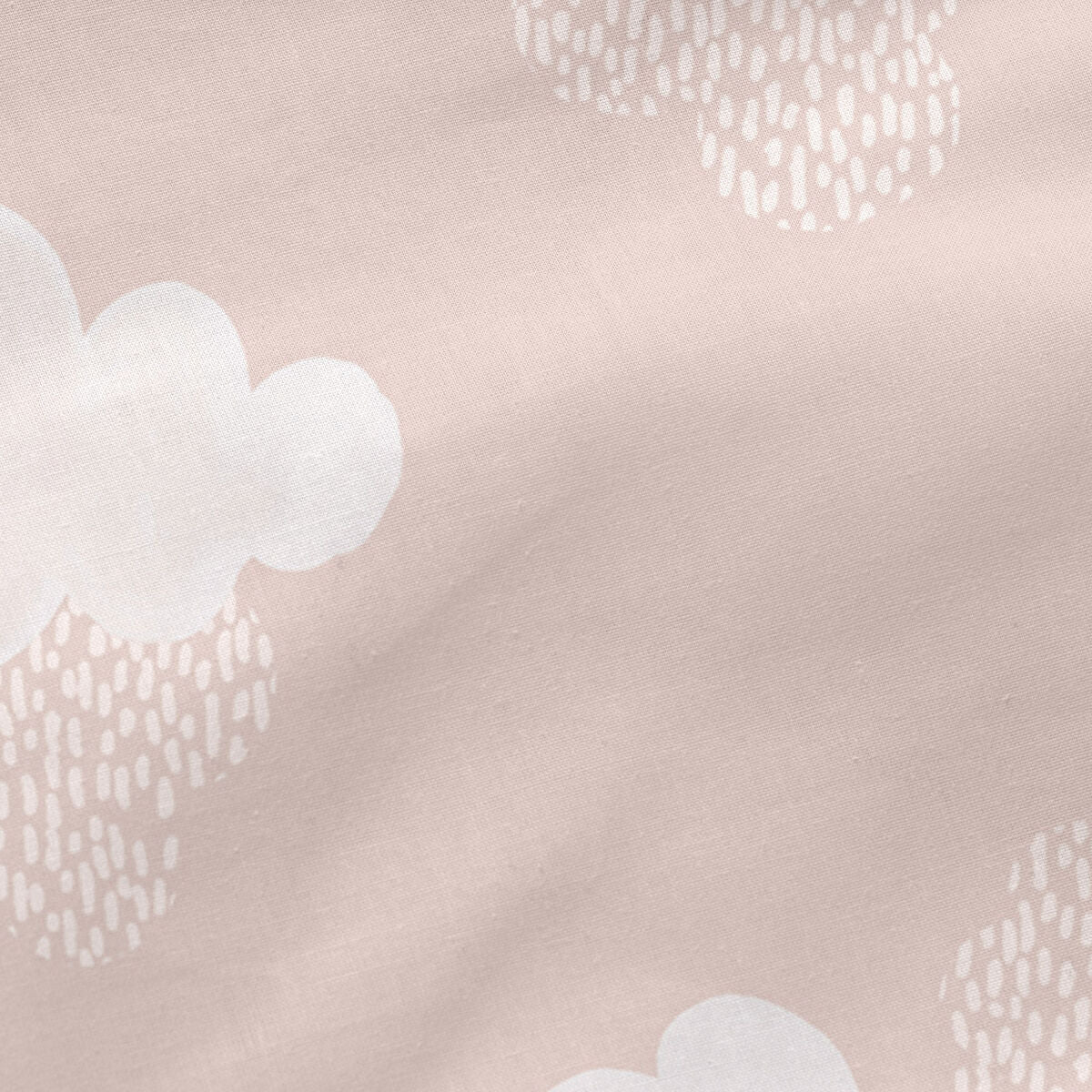 Vadderat täcke HappyFriday Basic Clouds Rosa 105 x 200 cm-Hem och matlagning, Mjuk inredning-HappyFriday-peaceofhome.se