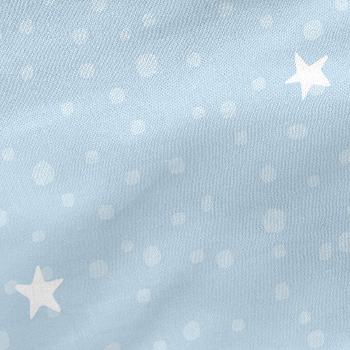 Vadderat täcke HappyFriday Basic Little Star Blå 105 x 200 cm-Hem och matlagning, Mjuk inredning-HappyFriday-peaceofhome.se