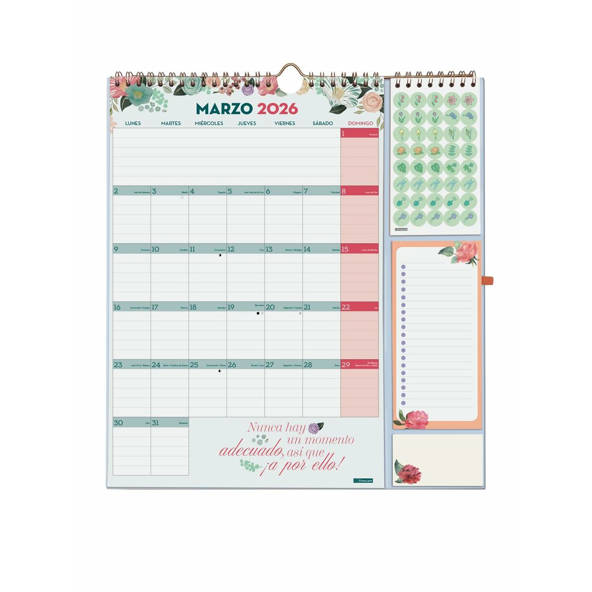 Väggkalender Finocam-Kontor och Kontorsmaterial, Kalendrar, dagböcker och personliga arrangörer-Finocam-peaceofhome.se